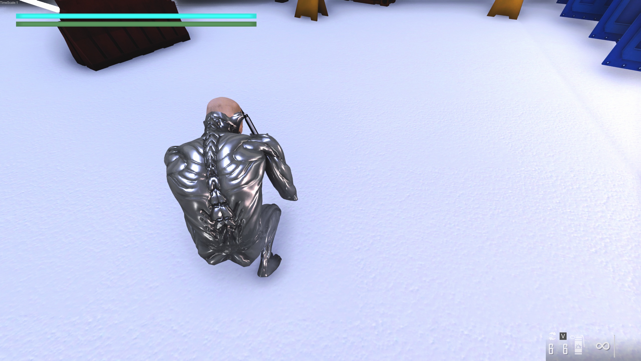 Screenshot 9 for The Thunder: Hyper-Cybercops DEMO in W.I.P.