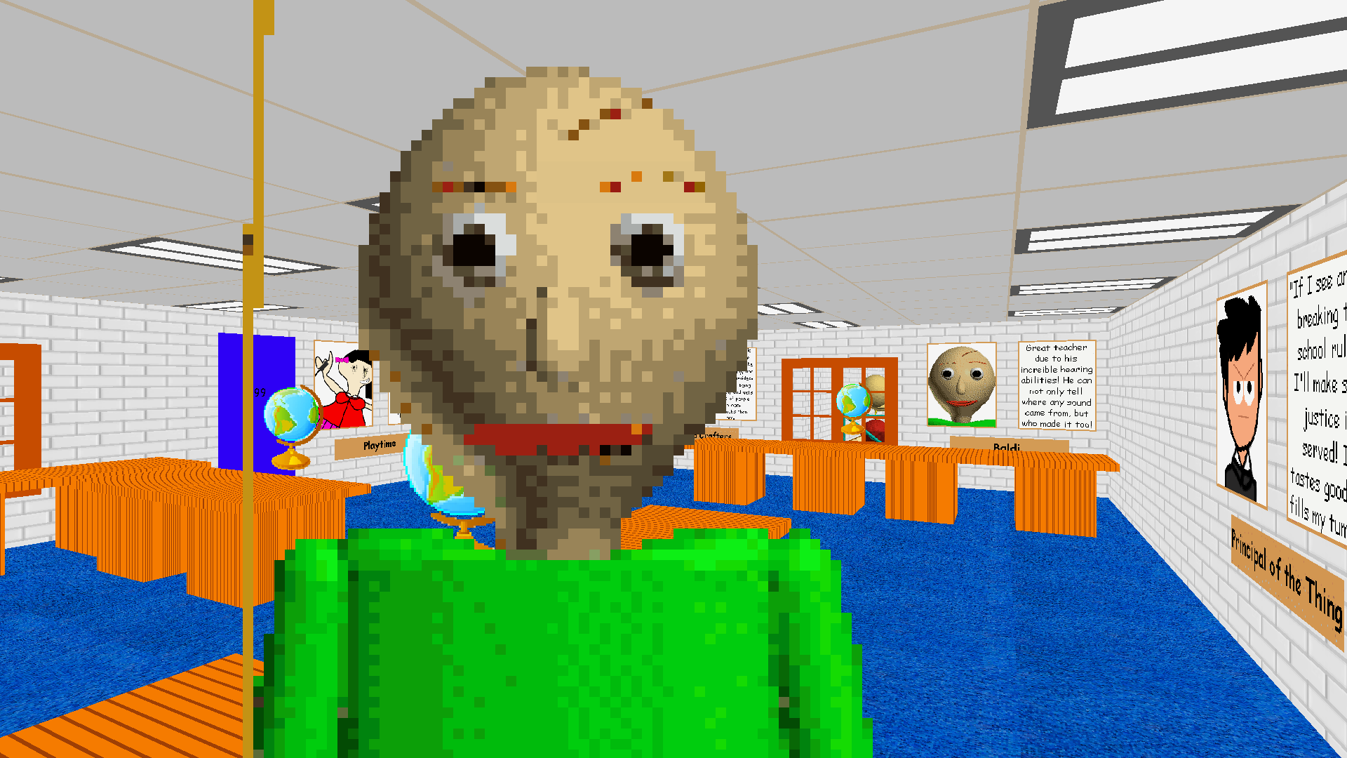 Willy's Workplace  Baldi's Basics inspired adventure game where