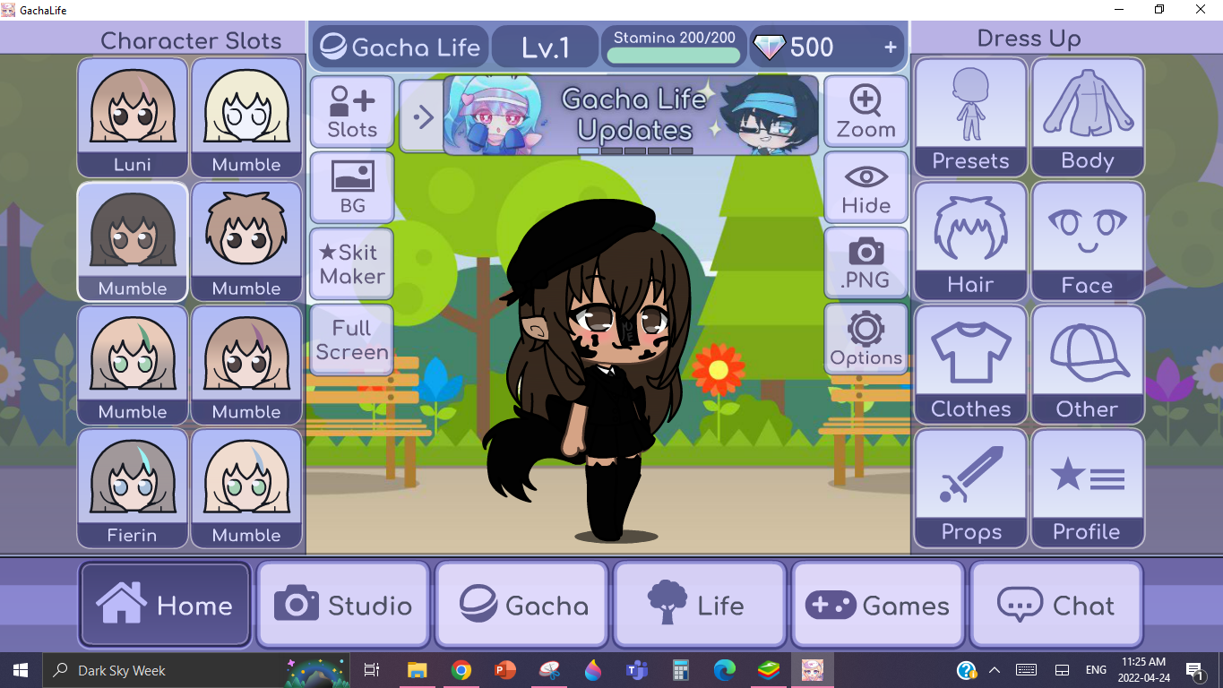 Gacha life old ver by cry baby