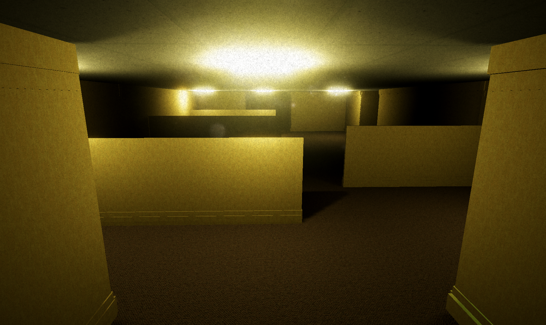 Backrooms level -0.01 The inescapable level