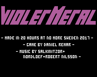 Cover image for Violet Metal
