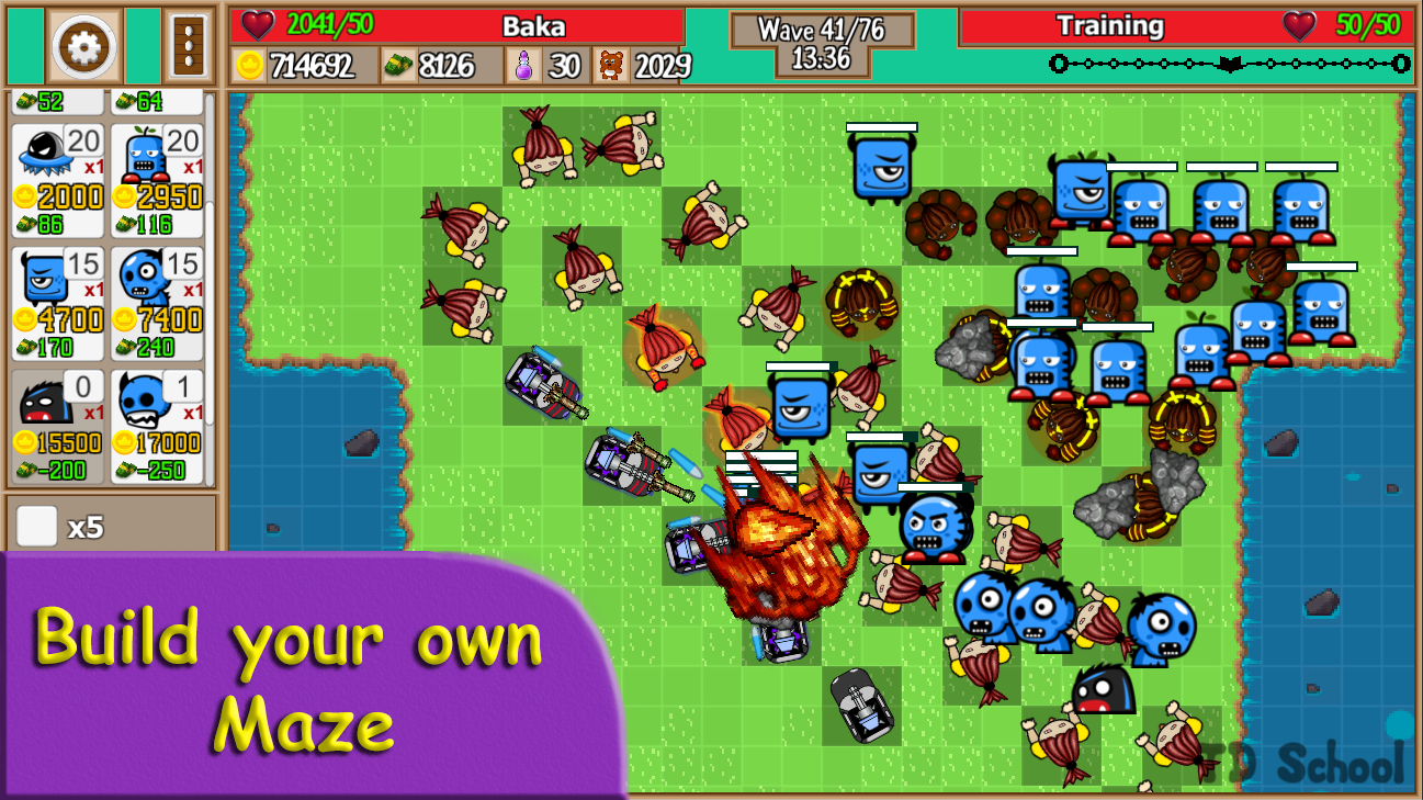 uhhhhhhhhhhhhhhhhhhhh one problem with my upcoming tower defense game -  Discuss Scratch