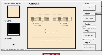 ASCII Paint by phlp
