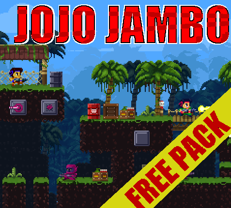 Licence update to CC4.0 SA - Jambo Jungle Free Sprites Asset Pack by ...