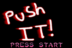 Push It - GBA Puzzle Game