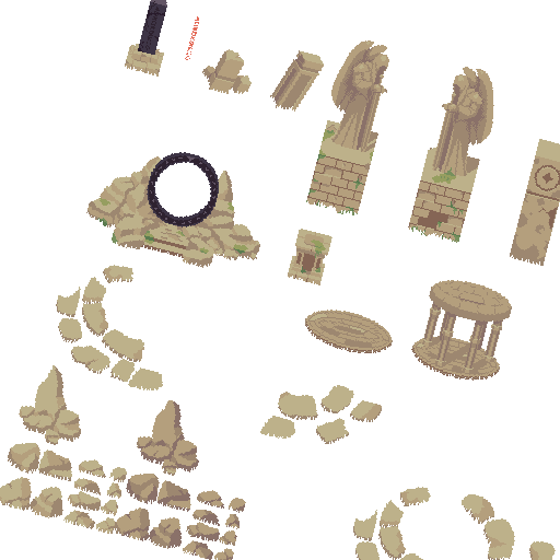 Forgotten Memories 32x32 TILESET by Immunity