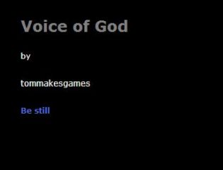 Cover image for Voice of God