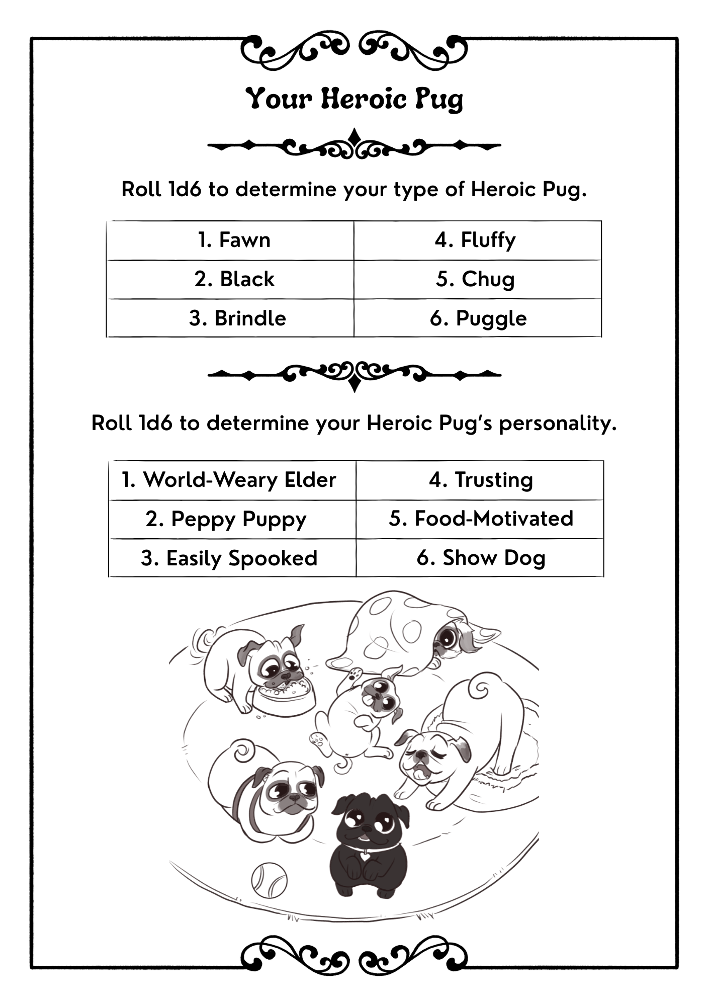Screenshot 4 for The Grand Pug Adventure! TTRPG
