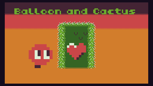 Balloon and Cactus: A Love Story