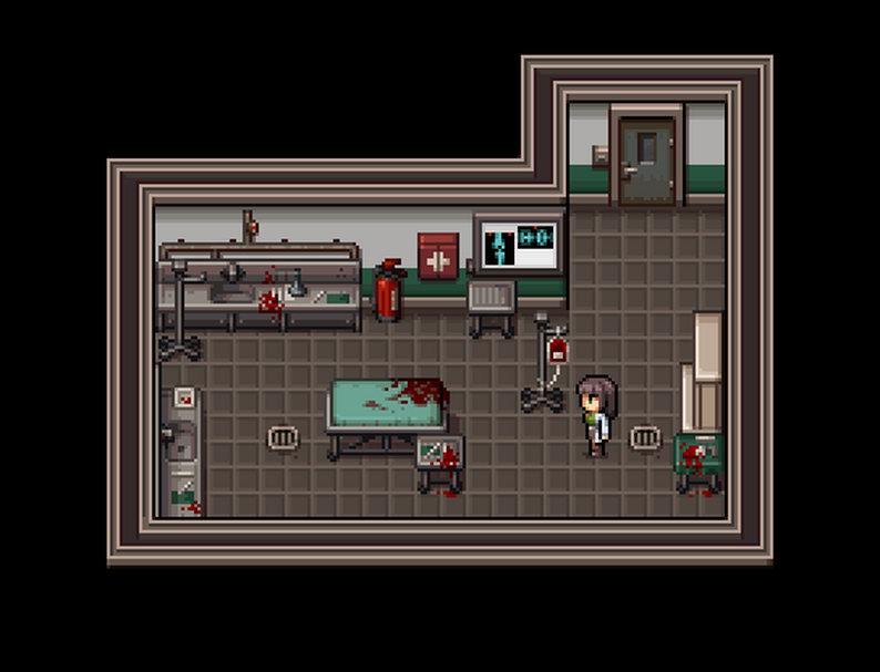 Horror City - Hospital Tiles by MalibuDarby