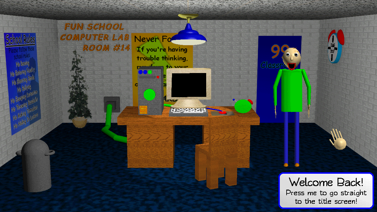 PC / Computer - Baldi's Basics in Education and Learning - School