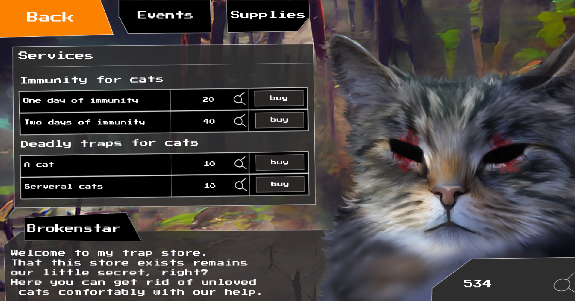 Warrior cats simulator - Play online at