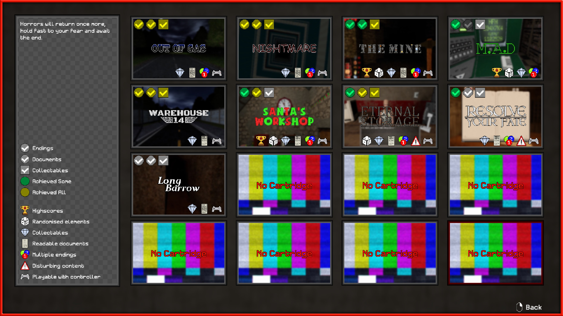 Screenshot 11 for Horror Cartridge Collection