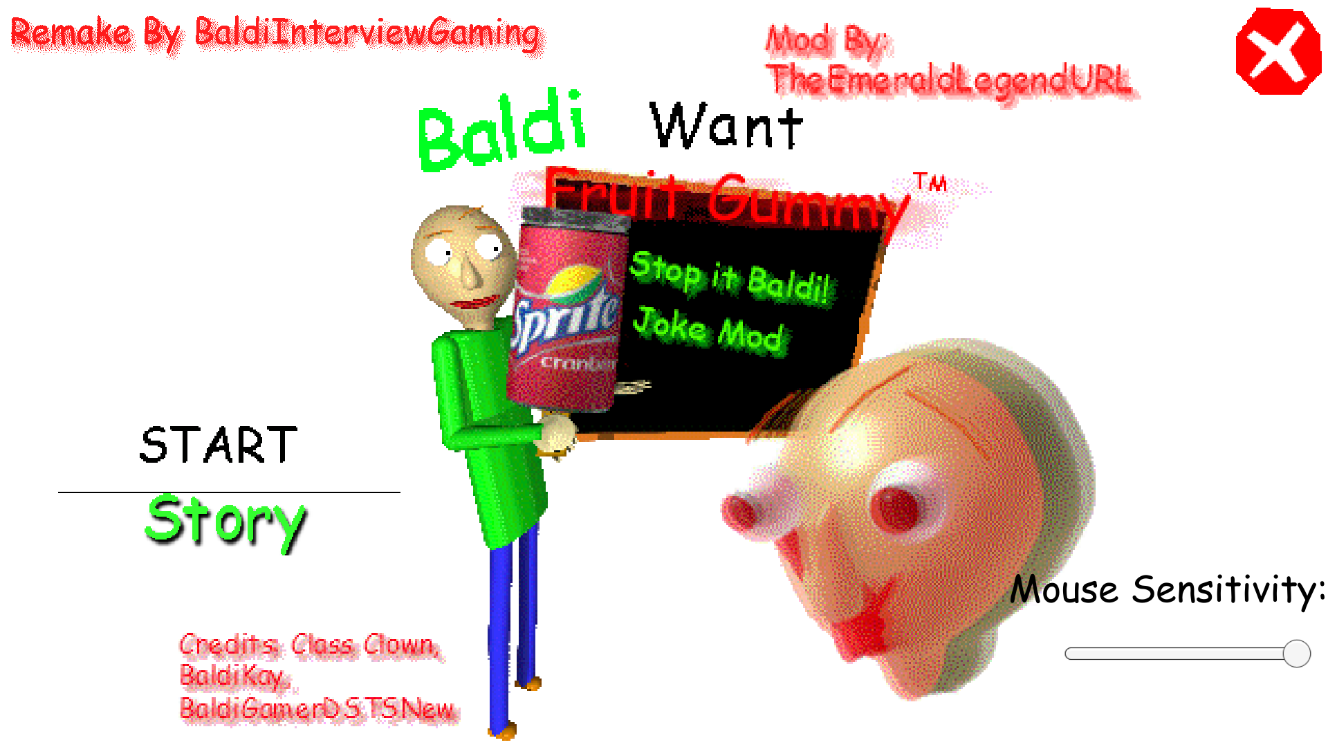 Screenshot 2 for Baldi Want Fruit Gummy (Joke Mod) [Old Mod REVIVED 2019]