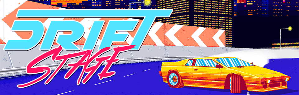 Drift Stage Is A Retro-Looking Arcade Game With A Sideways Predisposition