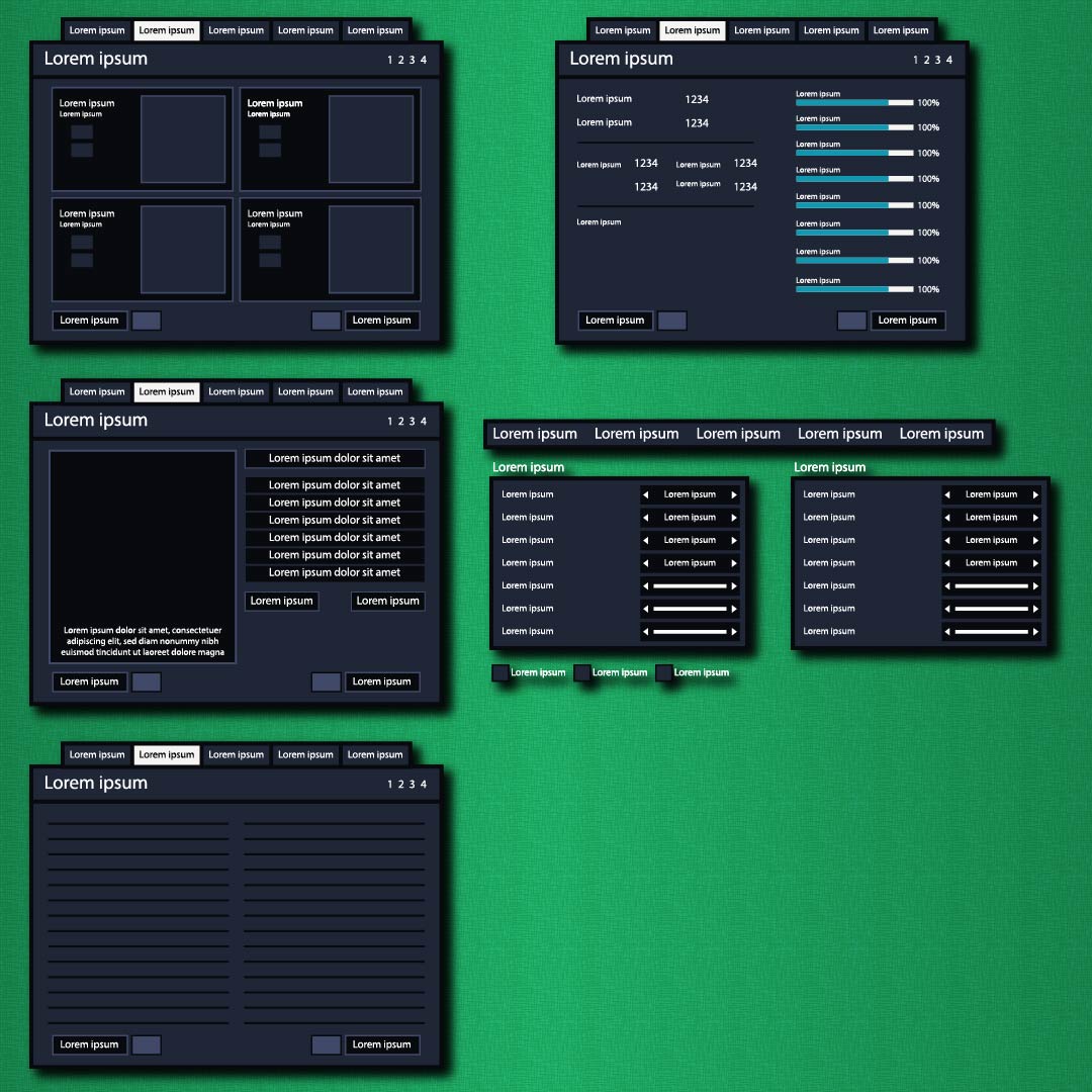 FREE Game user interface (game asset pack) by SunGraphica on