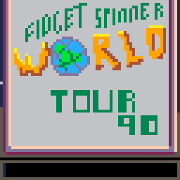 Cover image for Fidget Spinner World Tour '90