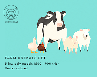 Top game assets tagged 3D and Animals Top game assets tagged 3D and Animals