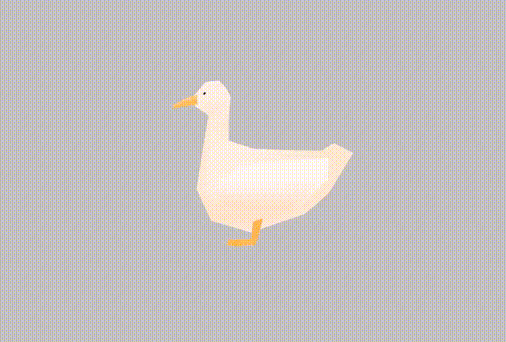 Image result for low poly duck animated gif