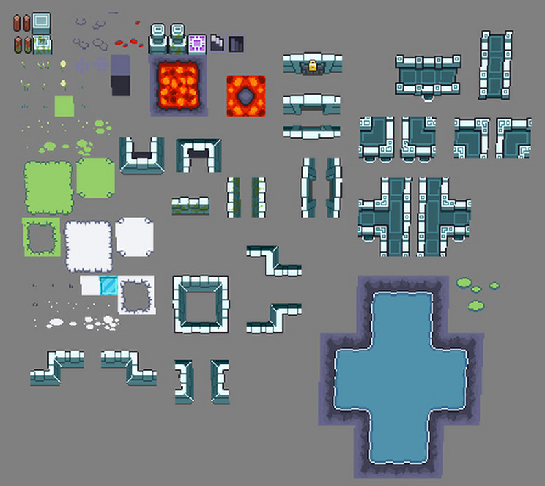 Pixel Art Dungeon Pack By Dani567 4305