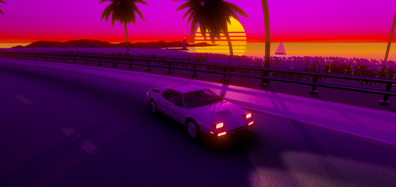 Sunset Drivers By Kontinuum