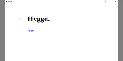 Cover image for Hygge