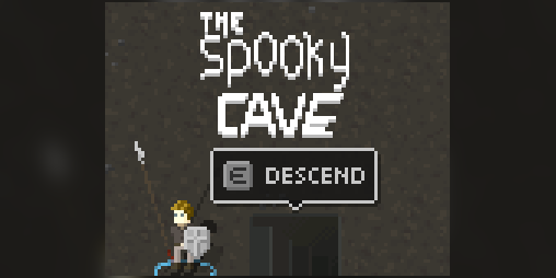 Cover image for The Spooky Cave
