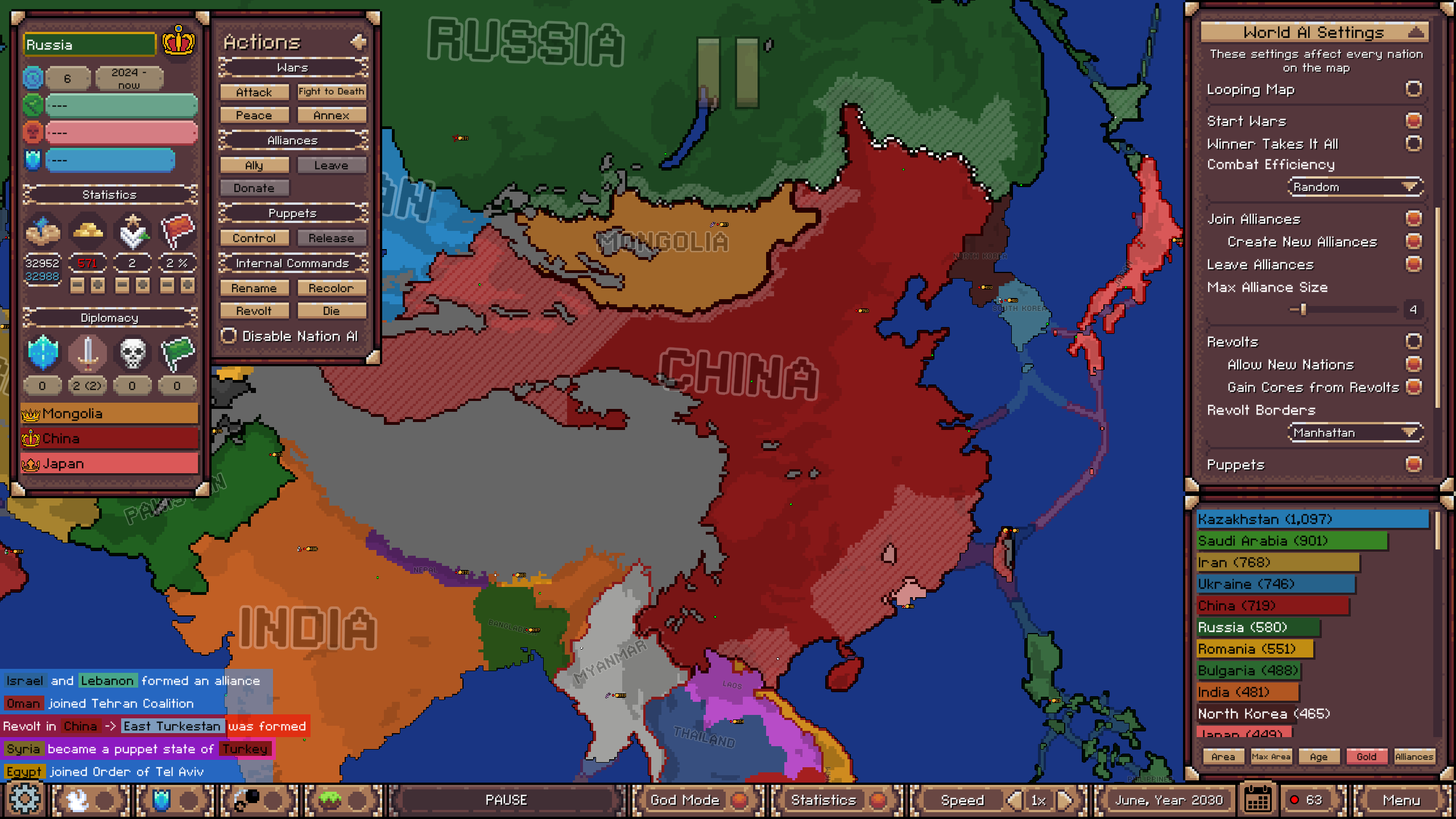 Ages Of Conflict World War Simulator By JokuPelle