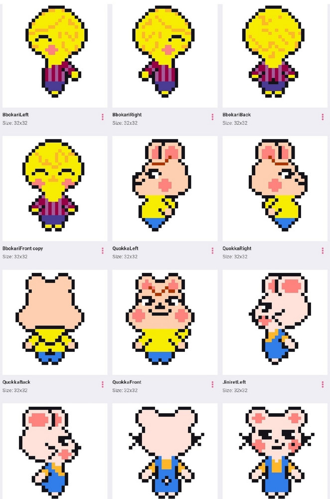 32-bit asset inspired skzoo by AlisaLoL