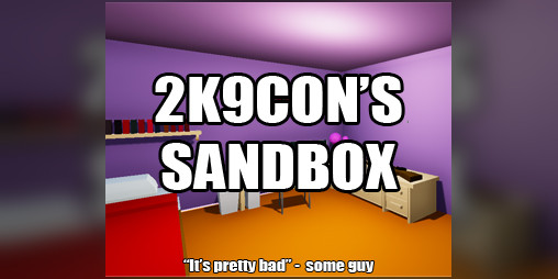 Cover image for 2K9CON'S SANDBOX
