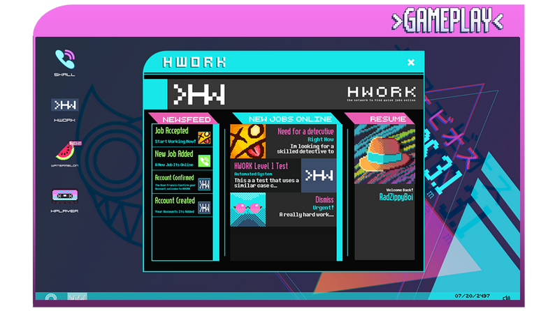 The Hacklist (Demo of the previous version) by Caustic Games
