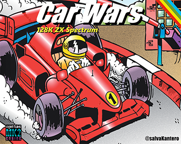 CAR WARS - ZX SPECTRUM (Salva Cantero) (POR 004) by Playonretro