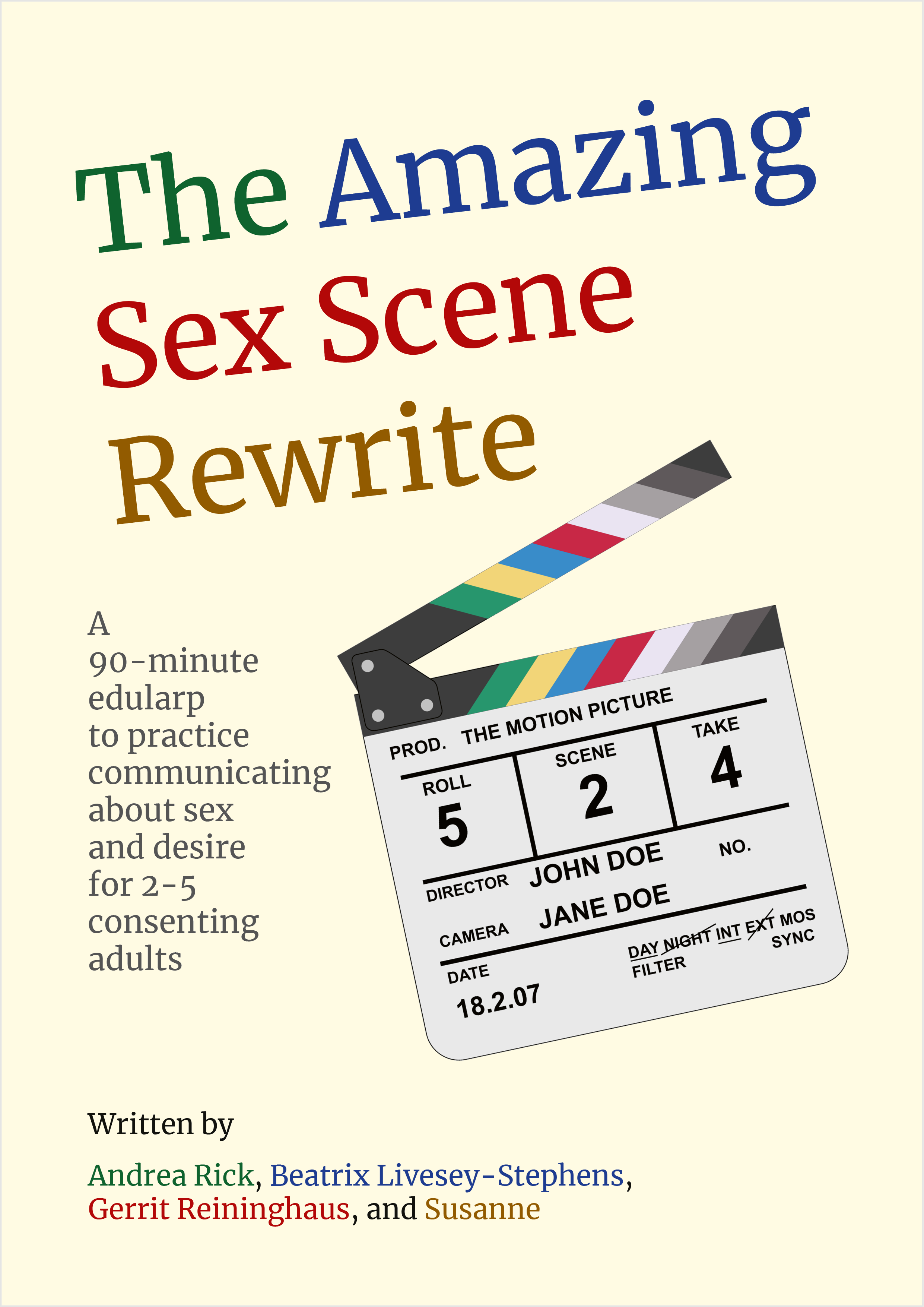 The Amazing Sex Scene Rewrite By Soupdragonqueen For Clitical Hits A Sex Education Game Jam