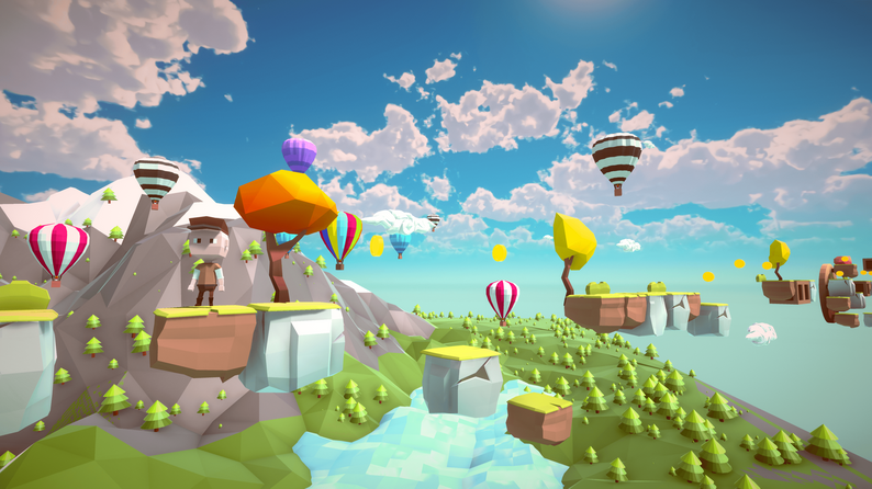 Unity 3D Platformer Game Kit - Low Poly by Anshuman Stark