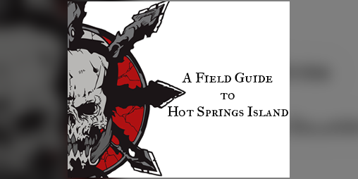 Cover image for A Field Guide to Hot Springs Island (TTRPG)