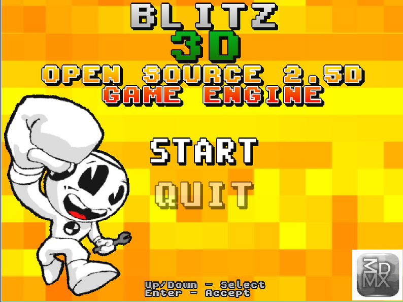 Blitz3D[opensource]2.5D Platformer By MrmediamanX