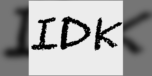 IDK (The Word Puzzle Game) by EdwardMaged