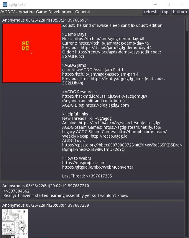 agdg-lurker by ussao for AGDG DEMO DAY 46 - itch.io