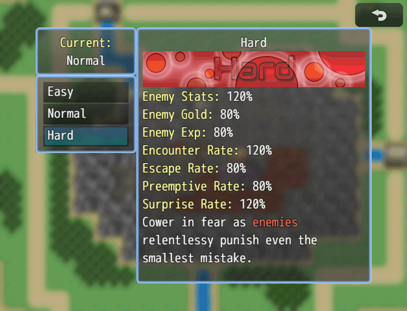 [CGMZ] Difficulty for RPG Maker MZ by Casper Gaming