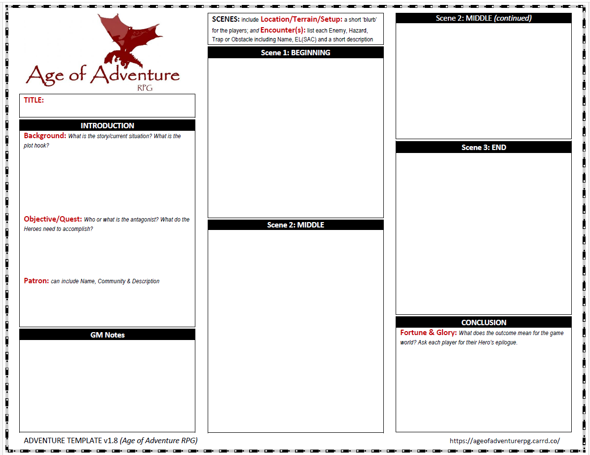 Screenshot 3 for Age of Adventure RPG - Adventure Template (v1.8)
