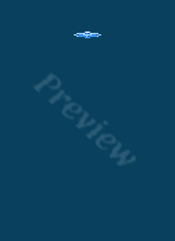 Animated blue water spell effect with ripples on a dark background