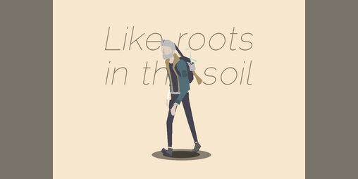 Cover image for Like roots in the soil