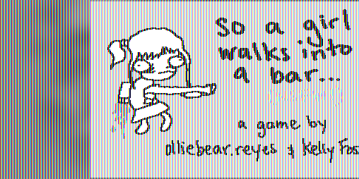 Cover image for So a girl walks into a bar...