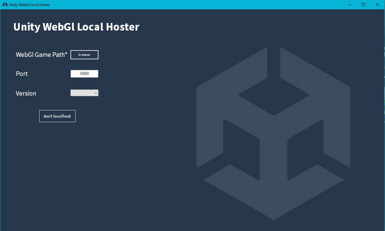 Unity WebGl Local Hoster by UU Soft