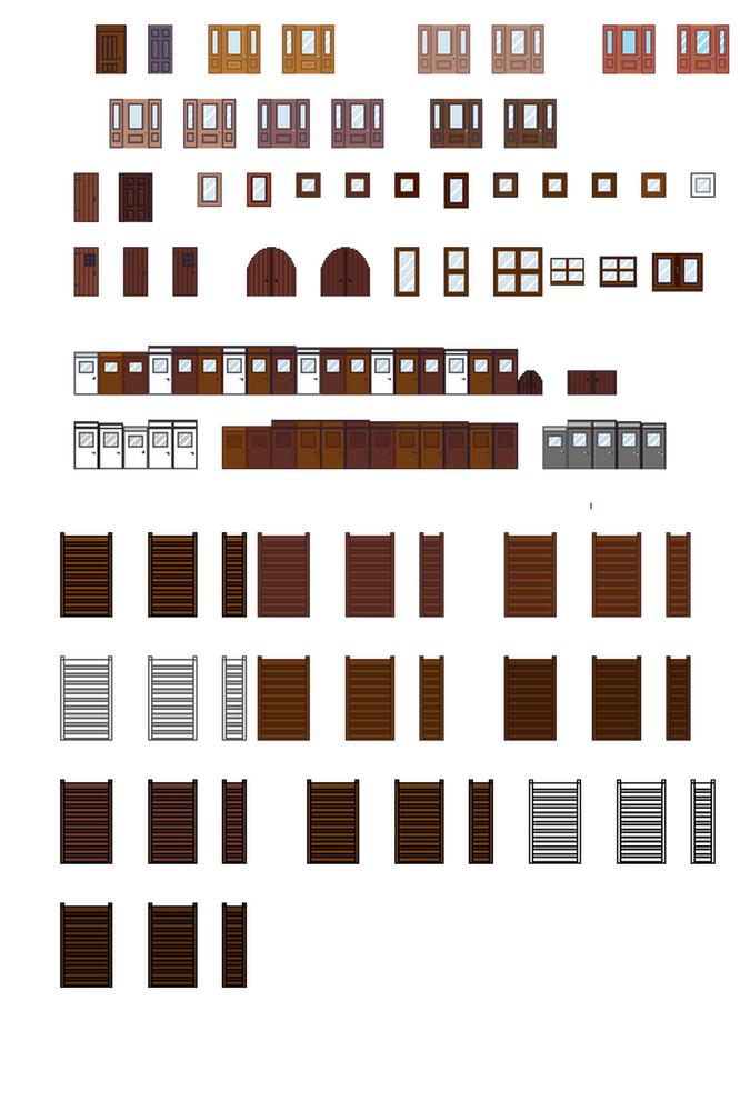 Interior Tileset Asset Pack- 16x16 By Rcp Studios