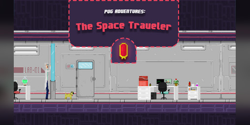 Cover image for Pug Adventures - The Space Traveler