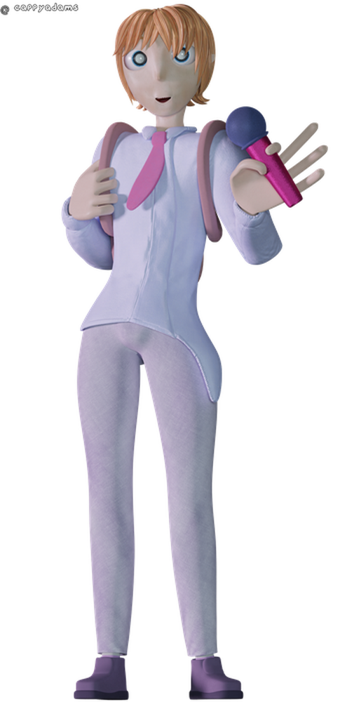 Senpai // 3D model for blender! by CappyAdams