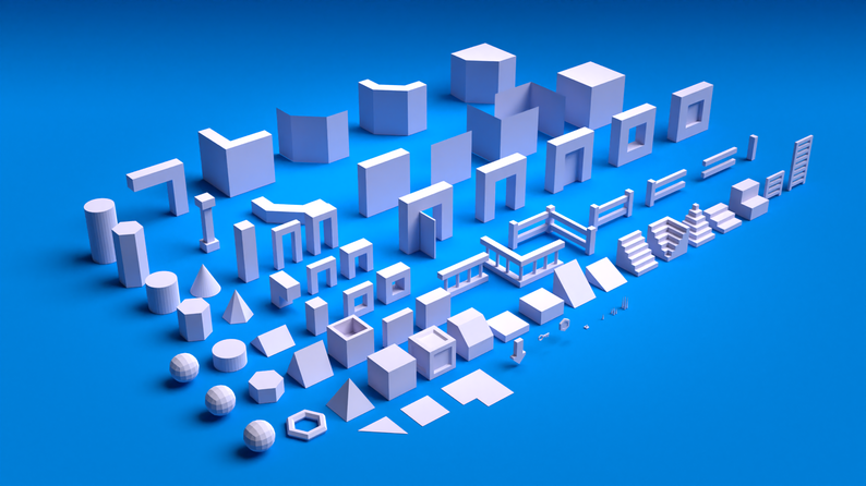 Free 3D Modular Low Poly Assets For Prototyping By RGS_Dev