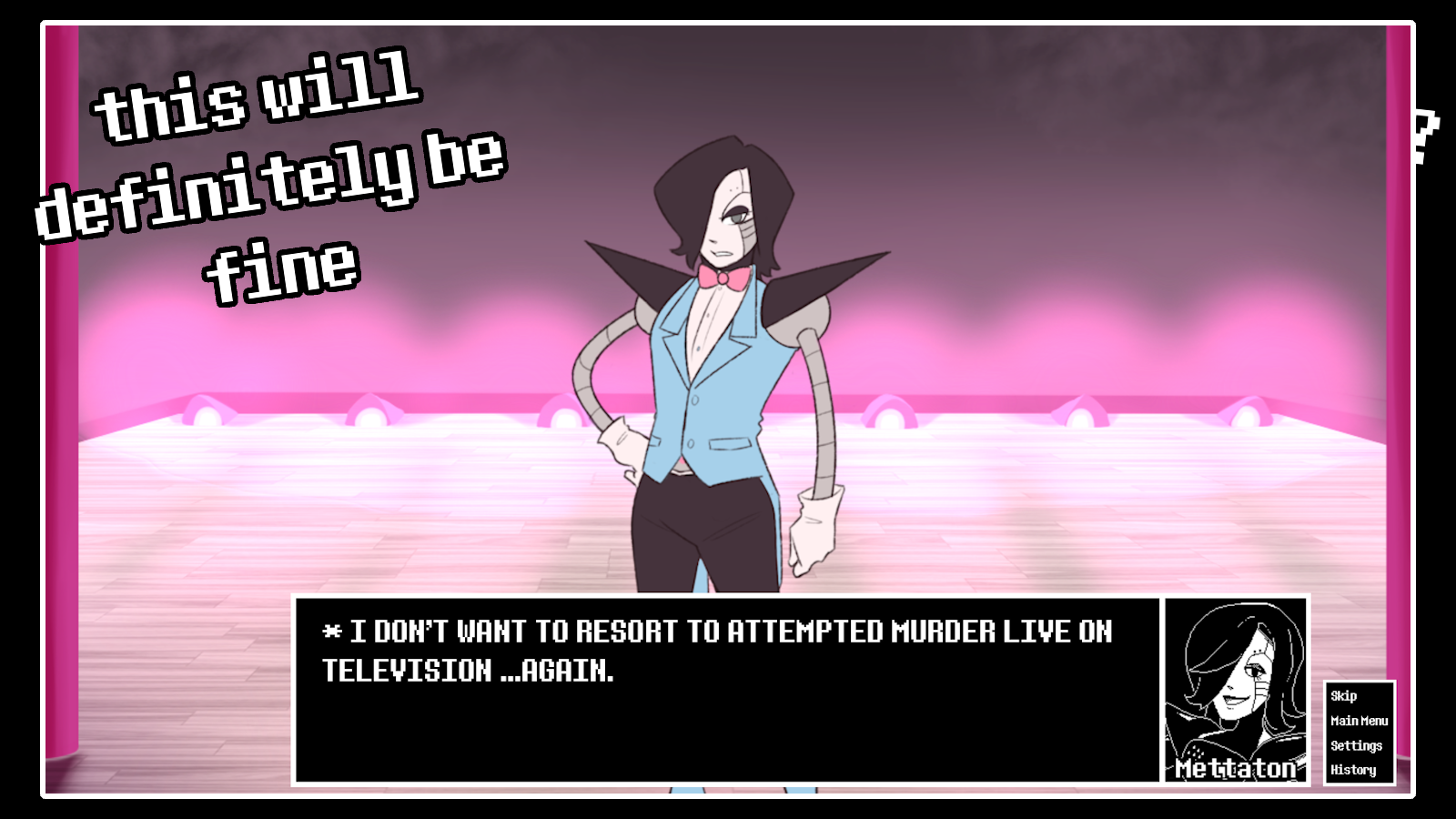 Screenshot 10 for Undertale: Act to Flirt