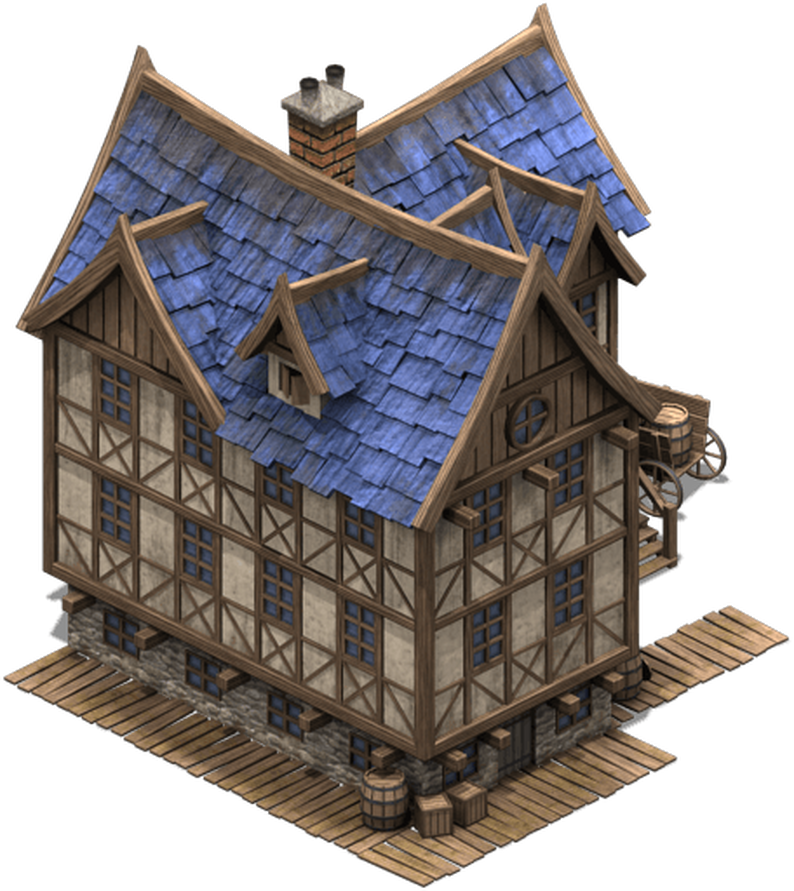 Isometric Medieval Tavern (sprites) by Remos